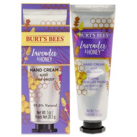 Lavender and Honey Hand Cream by Burts Bees for Unisex - 1 oz Hand Cream