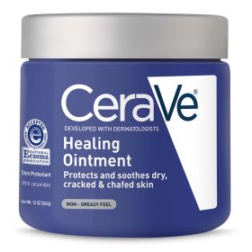 CeraVe Healing Ointment, Protects and Soothes Cracked Skin,12 oz