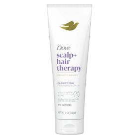 Dove Scalp + Hair Therapy Density Boost Clarifying Foaming Scalp Scrub, 9 oz