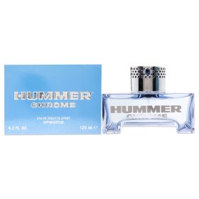 Hummer Chrome by Hummer for Men - 4.2 oz EDT Spray