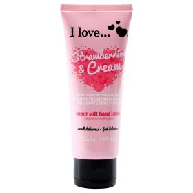 Super Soft Hand Lotion - Strawberries and Cream