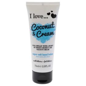 Super Soft Hand Lotion - Coconut and Cream