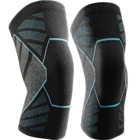 Knee Brace Sleeves Joint Protection and Support Knee Compression Sleeve for Knee Pain Fit for Men and Women - Non-Slip Knee Support Portable for Runni (size: Size M)